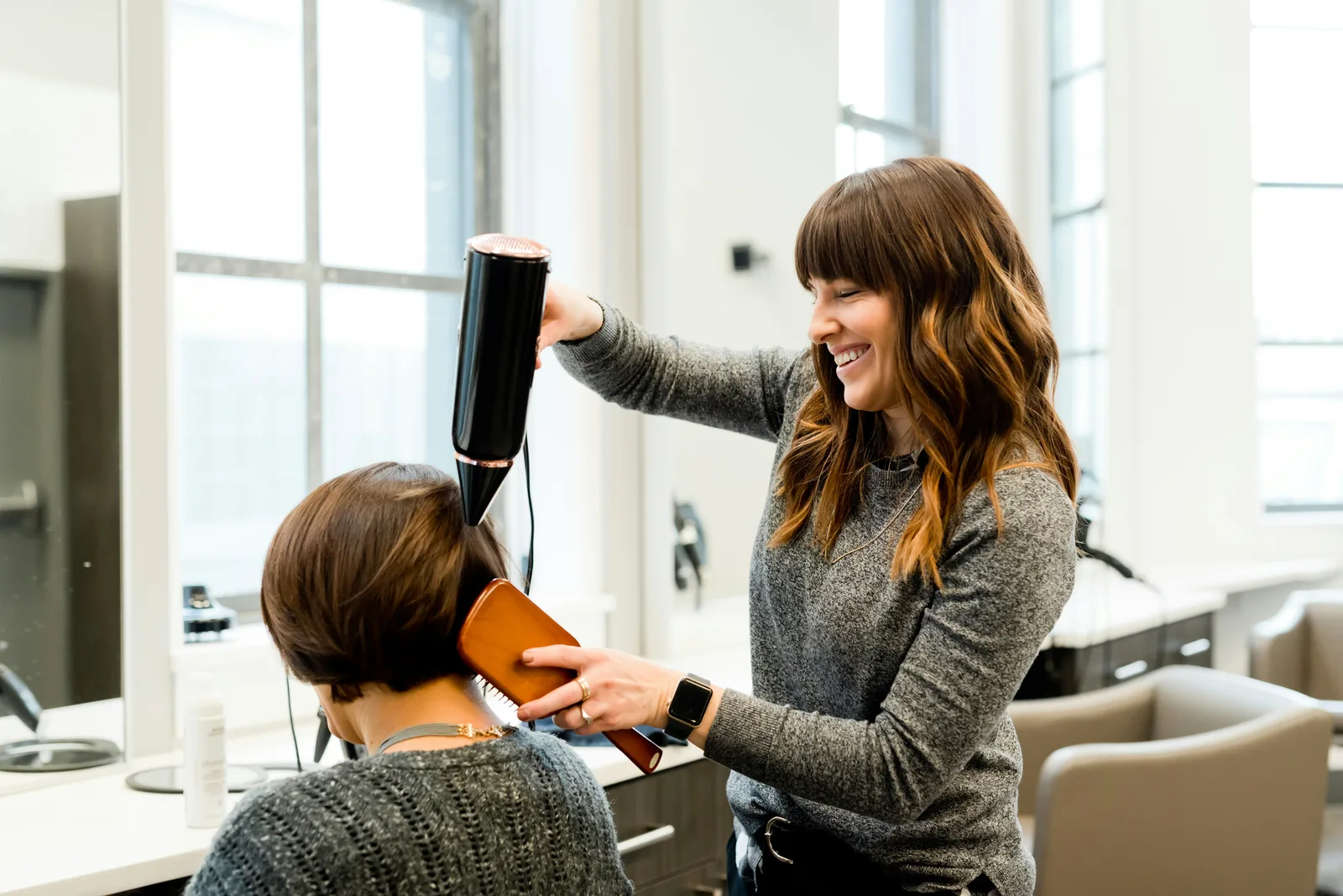 Beauty salon card payment