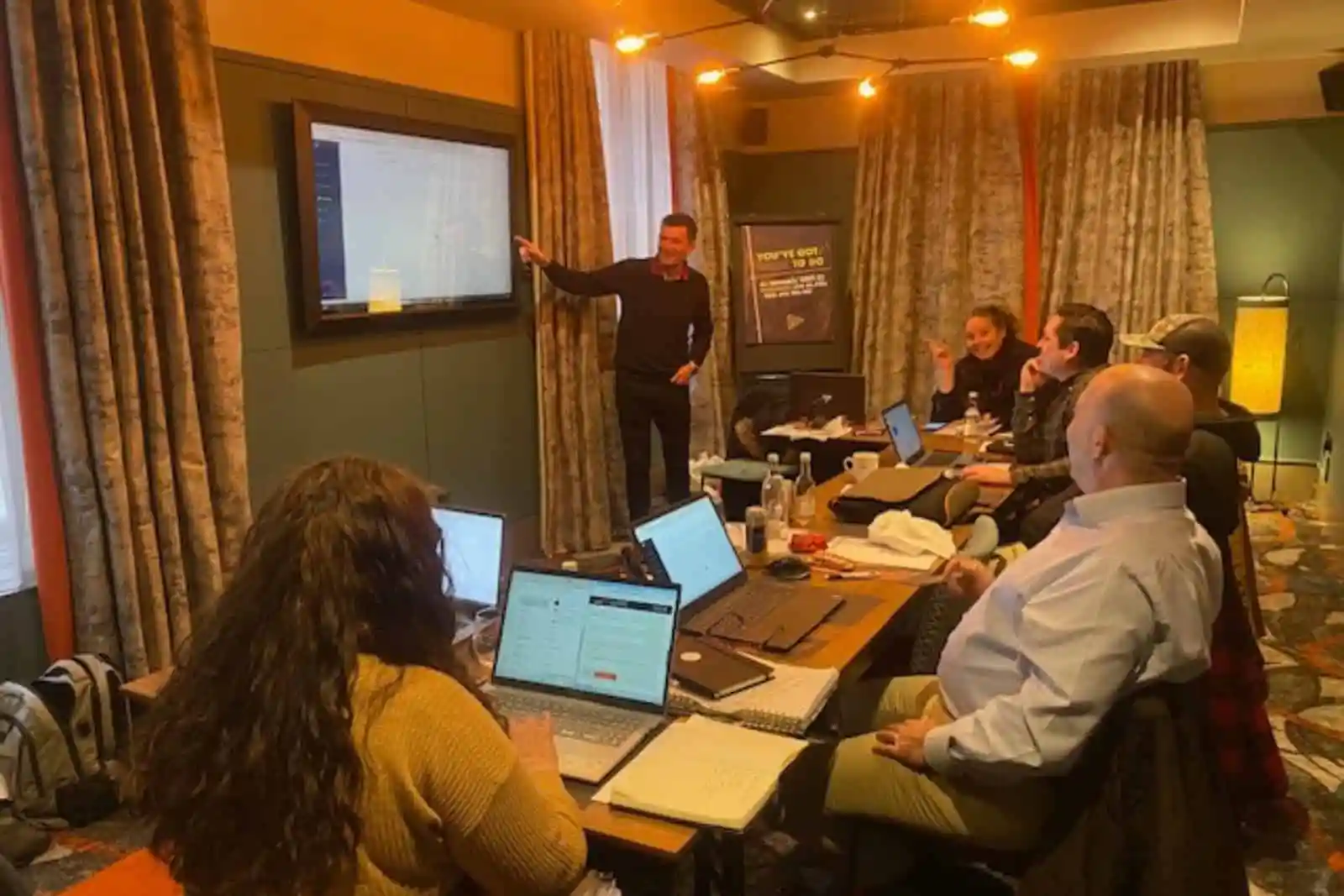 N1 Payments team training session
